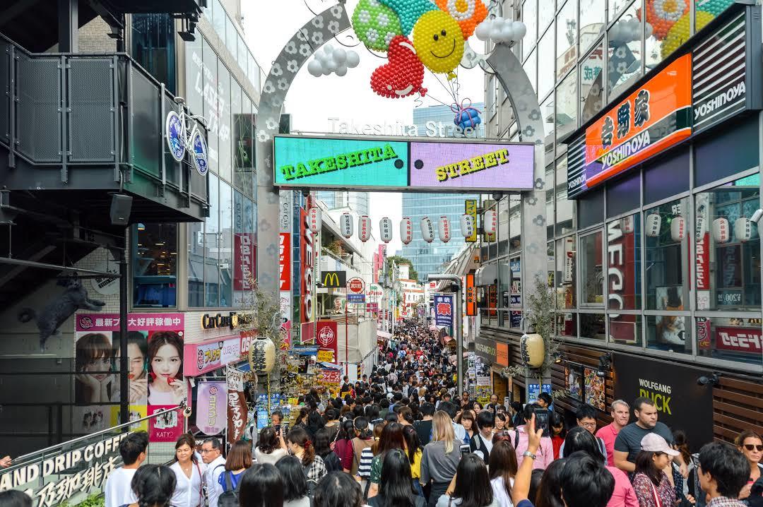 Rue piétonne Takeshita-dōri